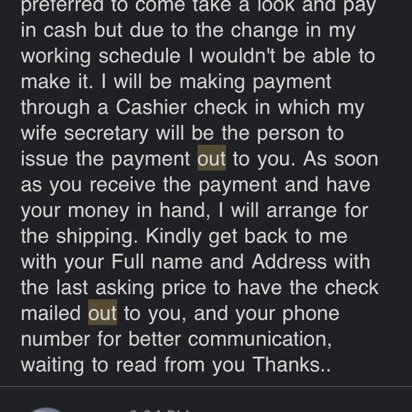 Scam?! - Picture 2 of 2